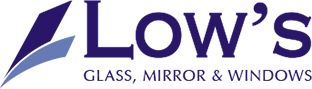 Low's Glass, Mirror, & Windows Logo