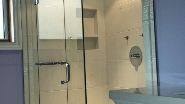 Shower glass Frameless Glass Shower Renovation Shower Door